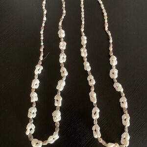 NEW | 2 Natural Sea Shell Necklaces Leis